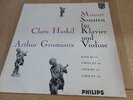 ARTHUR GRUMIAUX+CLARA HASKIL WA MOZART K 378/304/376 DUTCH PHILIPS MONO A 00432L