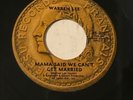 Rare 45 Louisiana Soul Funk - Warren Lee - Mama Said We Cant Get Married - Deesu