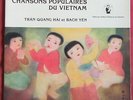 TRAN QUANG HAI & BACH YEN  LP ORIG FR CITHARE ET CHANSONS POPULAIRES DU VIETNAM