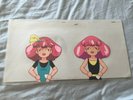 original anime cel minky momo gigi  (anime cel action comics figure)