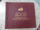 Set of 4 x 78 records Gilbert & Sullivan Trial by Jury Rupert D'oyly Carte