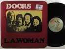 DOORS L.A. Woman ELEKTRA LP plain die-cut cover ^