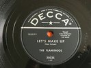 The Flamingos Let's Make Up Ladder of Love 78 rpm Rare doo wop Decca JUKEBOX