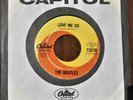 Rarer Canadian Pressed 45 by THE BEATLES on Capitol (Ringo on Drums)  Love Me Do
