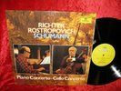 1959 UK NM DG 2538 025 STEREO SCHUMANN PIANO, CELLO CONCERTOS ROSTROPOVICH RICHT