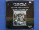 SEALED * LEONARD SLATKIN RACHMANINOFF THE THREE SYMPHONIES 3 LP QUAD VOX US