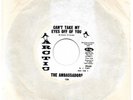 AMBASSADORS Can't Take My Eyes Off Of You ARCTIC PROMO UNPLAYED SOUL 1-Sided 45