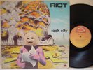 RIOT - Rock City LP (RARE 1977 Canadian Import on ATTIC, Debut)