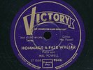 78tk-Jazz piano- French VICTORY 9046- Mel Powell