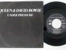 QUEEN & DAVID BOWIE UNDER PRESSURE EMI 1 C 006-64 626 Japan VINYL 7