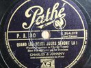 78 tours rpm Charles et Johnny (Trenet & Hess) sur le Yang Tse Kiang TRES RARE