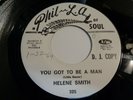 HELENE SMITH  You got to be a man  PHIL-L.A. 325 Orig 1969 Funk/Soul 45 PROMO