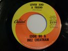 EDDIE BO & INEZ CHEATHAM  Lover and a friend  CAPITOL 2150 Orig 1968 SOUL 45