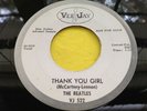 Rare WLP Promo 45 : The Beatles   From Me To You   Thank You Girl   Vee Jay 522