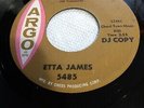 Etta James Mellow Fellow Bobby is His Name Argo 5485 1964 Str VG DJ