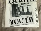 Chaotic Youth - Sad Society 7” 1st Press Vinyl GBH Discharge Adicts