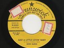 '58 Rocker DON GUESS Just a Little Lovin' Baby/Shirl-Lee BRUNSWICK M- DJ HEAR