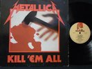 Metallica Kill 'Em All Music For Nations 1983 U.K. pressing