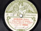 189g1.  Russ & Guerrini - Norma-Sola furtiva & Ah si fa core - Fonotipia 69065/6