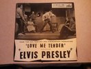 ELVIS PRESLEY=LOVE ME TENDER=UK EP HMV 7EG 8199=A GREAT COPY=1/40