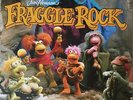 The Fraggles Best Of Jim Hensons Fraggle Rock BLUE w/ ORANGE SPLATTER vinyl LP N