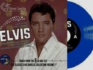 Elvis Presley Promo Sampler EP 45RPM - I Got Lucky / Have A Happy - BLUE Vinyl