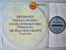 Beethoven Triple Concerto Knushevitzky Oborin Oistrakh Sargent SBO 2753 B/S NM
