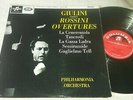 SAX 2560 S/c Ed1- CARLO MARIA GIULINI / P.O.- ROSSINI OVERTURES -Ex+/Ex