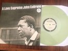 John Coltrane A Love Supreme HMV Clear Vinyl Lp 2019 Green Clear coloured