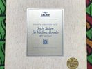 PIERRE FOURNIER BACH SOLO CELLO SUITES 3LP BOX ARCHIV 2710 005 NM ARCHIVE COPY