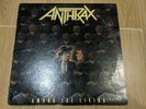 Anthrax Among the Living LP 1987 Orig. 1st Press Megaforce Worldwide 90584-1 VG
