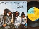 NEIL YOUNG + CRAZY HORSE 1990 SINGLE MADE IN GERMANY 45 PS 7 MANSION ON THE HILL