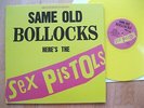 SEX PISTOLS-SAME OLD BOLLOCKS LP-PUNK CLASH DAMNED-YELLOW VINYL-SANTIAGO