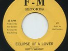 HEAR - Rare Jazz Funk / Soul 45 - Dotti Wright - Eclipse Of A Lover - F-M # 471