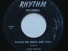 Rare Rockabilly JACKIE GOETROE &  SCAMPS Raised On Rock And Roll RHYTHM 45 MP3