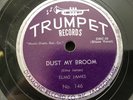 Original ’Trumpet' USA 78RPM: Blues:Elmore James / Bobo Thomas: Dust My Broom