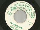 ROCKABILLY  GARAGE- RANDY HOBBS- YOU BETTER RUN - HEAR -1960 GATOR
