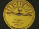 SUN 78  221  JOHNNY CASH - HEY PORTER - HEAR-1955