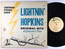 Lightnin' Hopkins - Lightning Strikes Again LP - Dart Mono DG