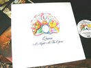 QUEEN  -     A Night At The Opera,    ORIGINAL 1975 UK EMBOSSED LP / inner... EX
