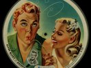 Vogue Picture Record R-752 Clyde McCoy Orchestra Love Struck Teen Graphics Clean
