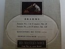 HMV ALP 1282 Brahms: Violin Sonata No.1 & No.3 GIOCONDA DE VITO Ed.1