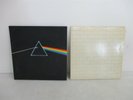 2 Pink Floyd Vinyl Albums - Dark Side of the Moon and The Wall