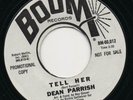 DEAN PARRISH tell her*determination 70's US BOOM PROMO COPY NORTHERN SOUL 45