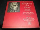 BEETHOVEN SYMPH. No. 9  OTTO KLEMPERER  2 LP Vinyl UK Pressing  ANGEL 3577-B