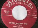 JIMMY LIGGINS - BOOGIE WOOGIE KING / NO MORE ALCOHOL - 1954 ORIGINAL ALADDIN