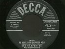 R&B Blues 45 IKE CARPENTER / EFFIE SMITH Mama He Treats Your Daughter Mean DECCA
