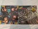 Kiss - Crazy Nights and Animalize - 2 record set with hype stickers