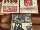 The Rolling Stones Video Rewind Laser Disc, USA Flowers Lp Emotional Rescue Lp