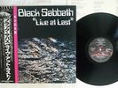 BLACK SABBATH LIVE AT LAST SOUNDS MARKETING SYSTEM SP25 5009 Japan OBI VINYL LP